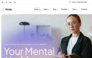 Mindy (WebGeniusLab) (screenshot desktop)