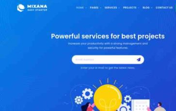 Mixana (screenshot desktop)