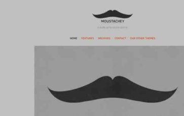 Screenshot Desktop Moustachey (screenshot desktop)