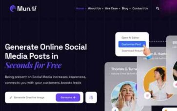 MunAi (screenshot desktop)