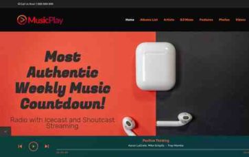 MusicPlay (screenshot desktop)