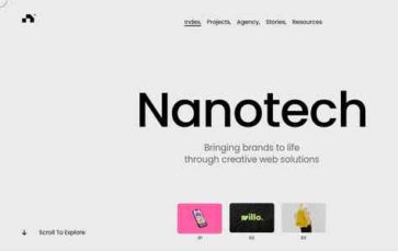 Nanotech (screenshot desktop)