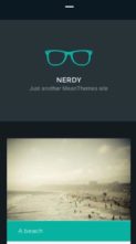 Nerdy (screenshot mobile)