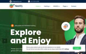 Nestify (screenshot desktop)