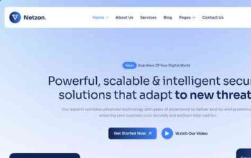 Netzon (screenshot desktop)