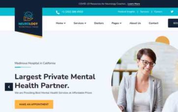 Neurology (screenshot desktop)