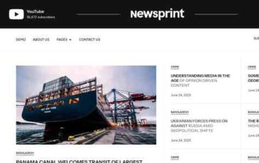 Newsprint (CrowdyFlow) - (screenshot desktop)