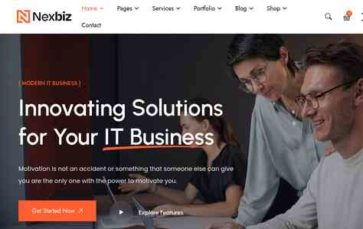 Nexbiz (screenshot desktop)