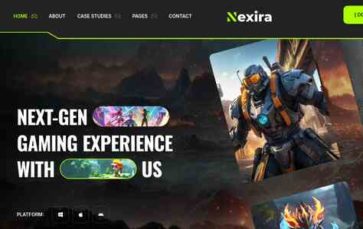 Nexira (screenshot desktop)