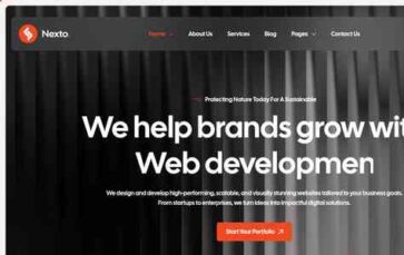 Nexto (screenshot desktop)