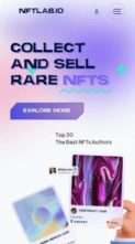NFTLab (screenshot mobile)