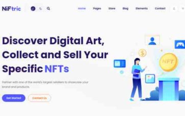 Niftric (screenshot desktop)