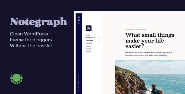 Notegraph (ThemeForest)