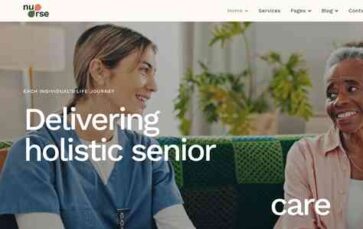 Nurse (ThemeREX) - (screenshot desktop)