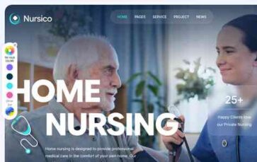Nursico (screenshot desktop)