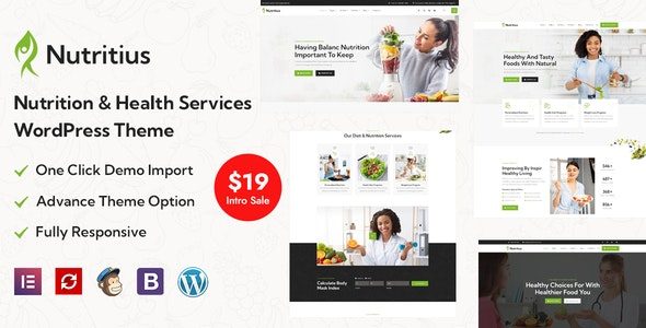 Nutritius (ThemeForest)