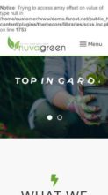 NuvaGreen (screenshot mobile)