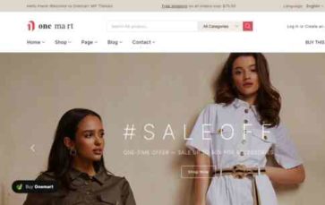 Onemart (screenshot desktop)