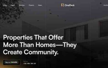 OnePack (screenshot desktop)