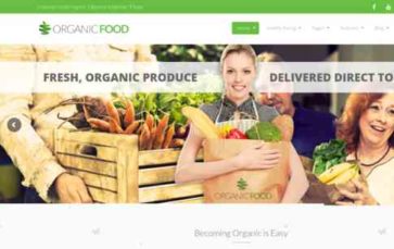 OrganicFood (UnTheme) - (screenshot desktop)