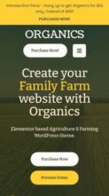 Organics (cmsmasters) - (screenshot mobile)