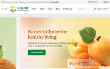 Organify (screenshot desktop)