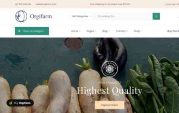 Orgifarm (screenshot desktop)