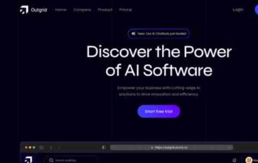 Outgrid (screenshot desktop)