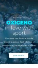 Oxigeno (screenshot mobile)