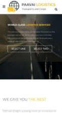 Paavai Logistics (screenshot mobile)