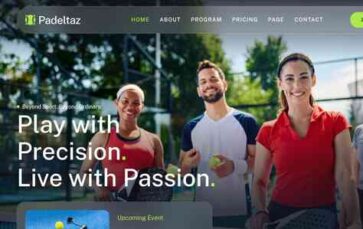 Padeltaz (screenshot desktop)