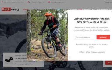 Pathway (TemplateMela) - (screenshot desktop)