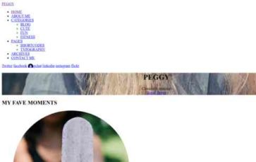 Peggy (screenshot desktop)