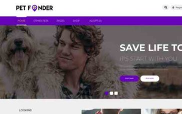 Petfinder (screenshot desktop)