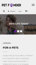 Petfinder (screenshot mobile)