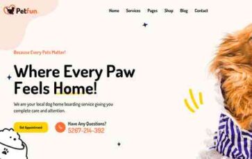 Petfun (screenshot desktop)