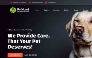 PetHund (screenshot desktop)