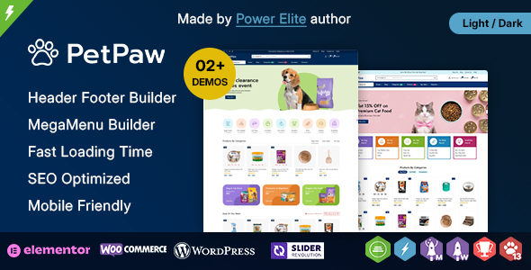 PetPaw (ThemeForest)