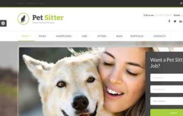 PetSitter (screenshot desktop)