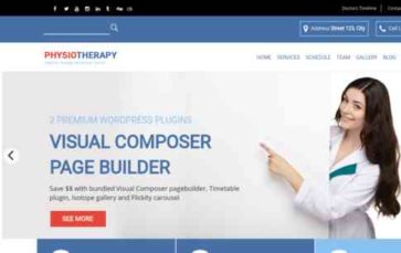 Physiotherapy (screenshot desktop)