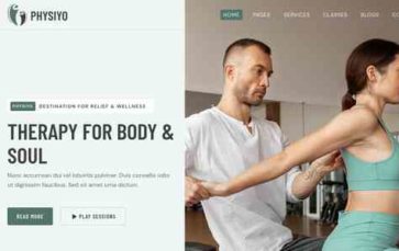 Physiyo (screenshot desktop)