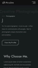Picszen (screenshot mobile)