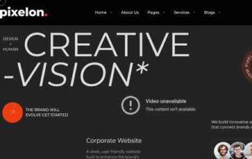 Pixelon (screenshot desktop)
