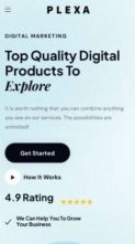 Plexa (screenshot mobile)