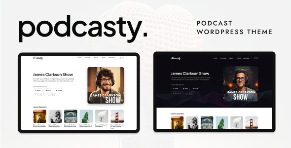 Podcasty (ThemeForest)