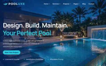 Pooluxe (screenshot desktop)