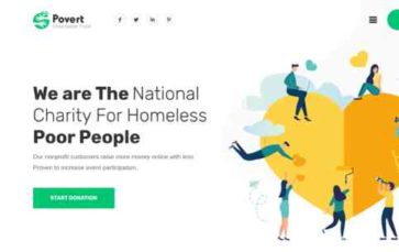 Povert (screenshot desktop)