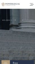 Powerlegal (screenshot mobile)
