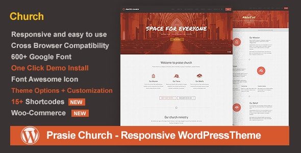 Praise Church (ThemeForest)