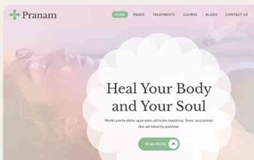 Pranam (screenshot desktop)